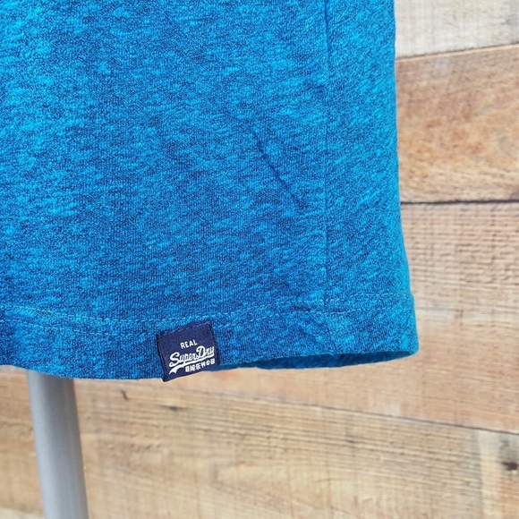 Real Super Dry Top Blouse Women's Size S Blue Lace - Picture 2 of 4